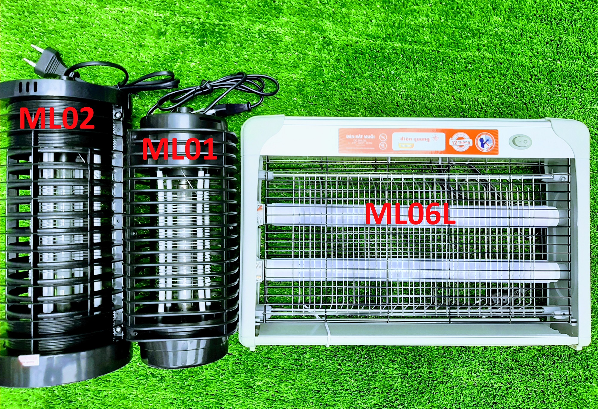 Đèn Bắt Muỗi ĐIỆN QUANG Chính Hãng Các Loại EML01, EML02, EML06L.