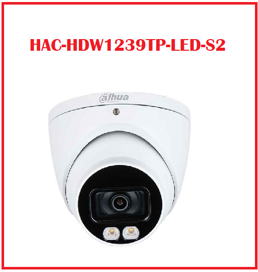 Camera dome hdcvi 2.0 megapixel dahua dh-hac-hdw1239tp-led-s2