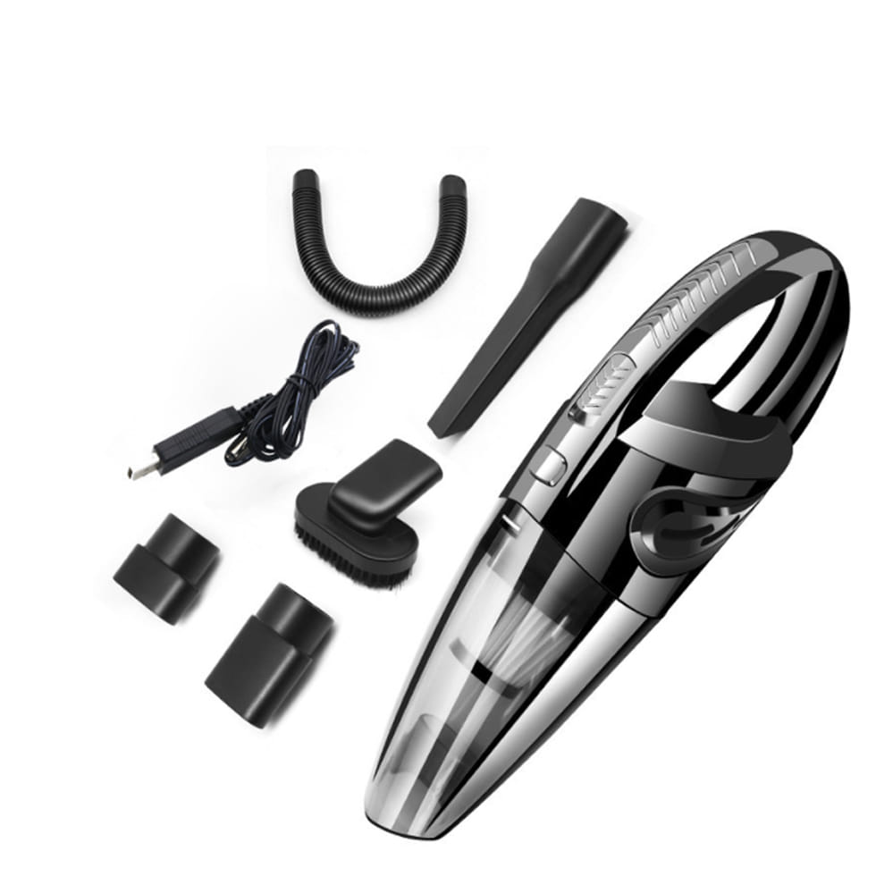 Máy hút bụi mini cầm tay, máy hút bụi ô tô tiện dụng công suất 120w lực hút khỏe, chống ồn