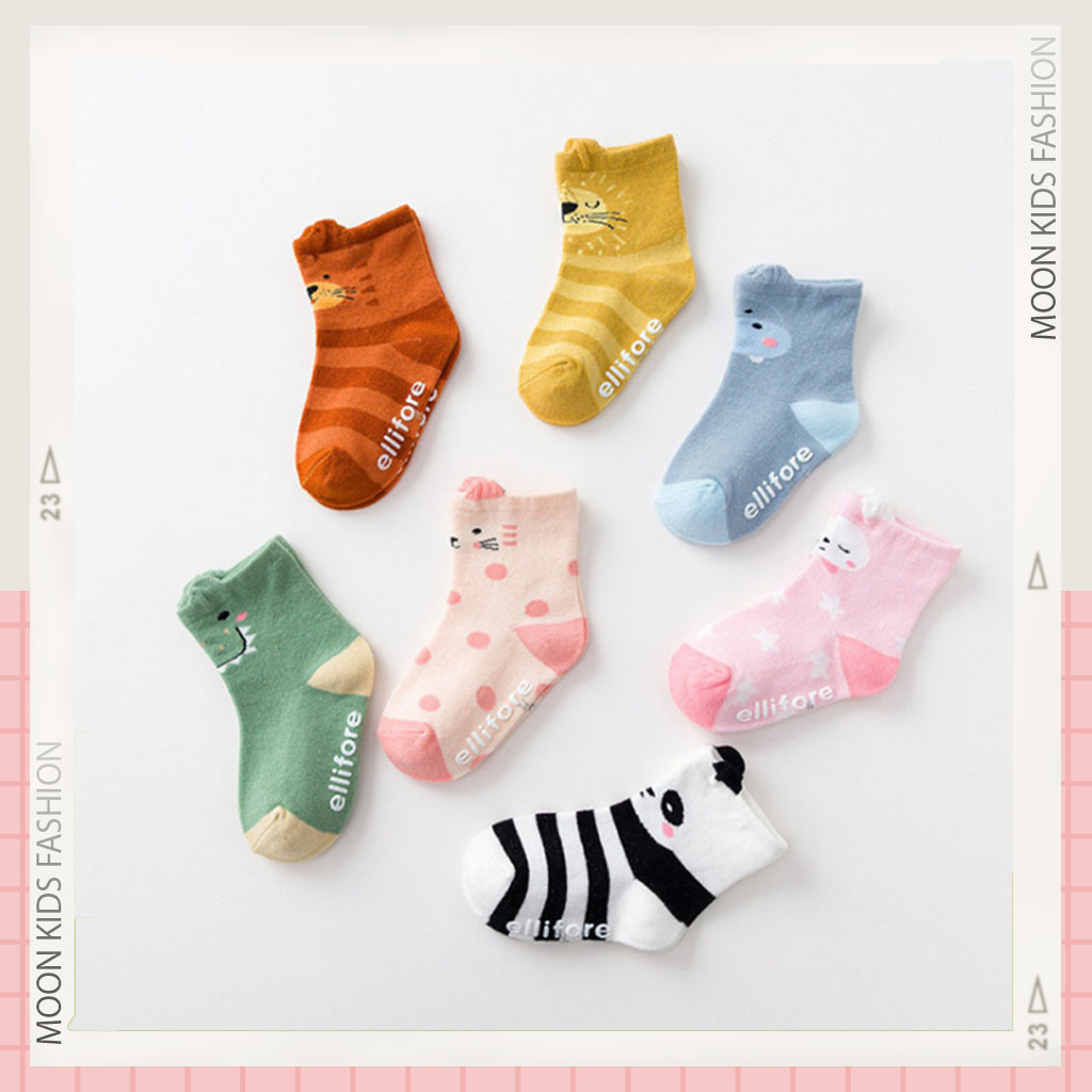 Tất cổ cao hình thú đáng yêu cho bé trai và bé gái 0 - 3 tuổi