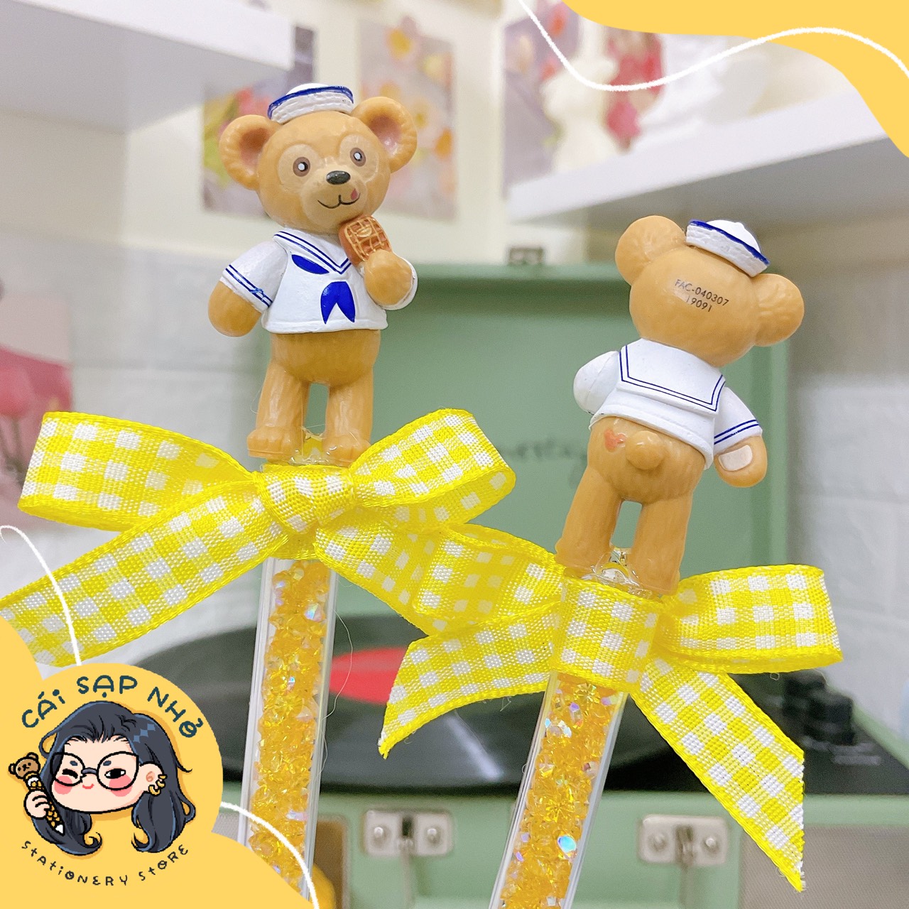 Dao rọc giấy dạng bút rọc washi, unbox siêu đáng yêu