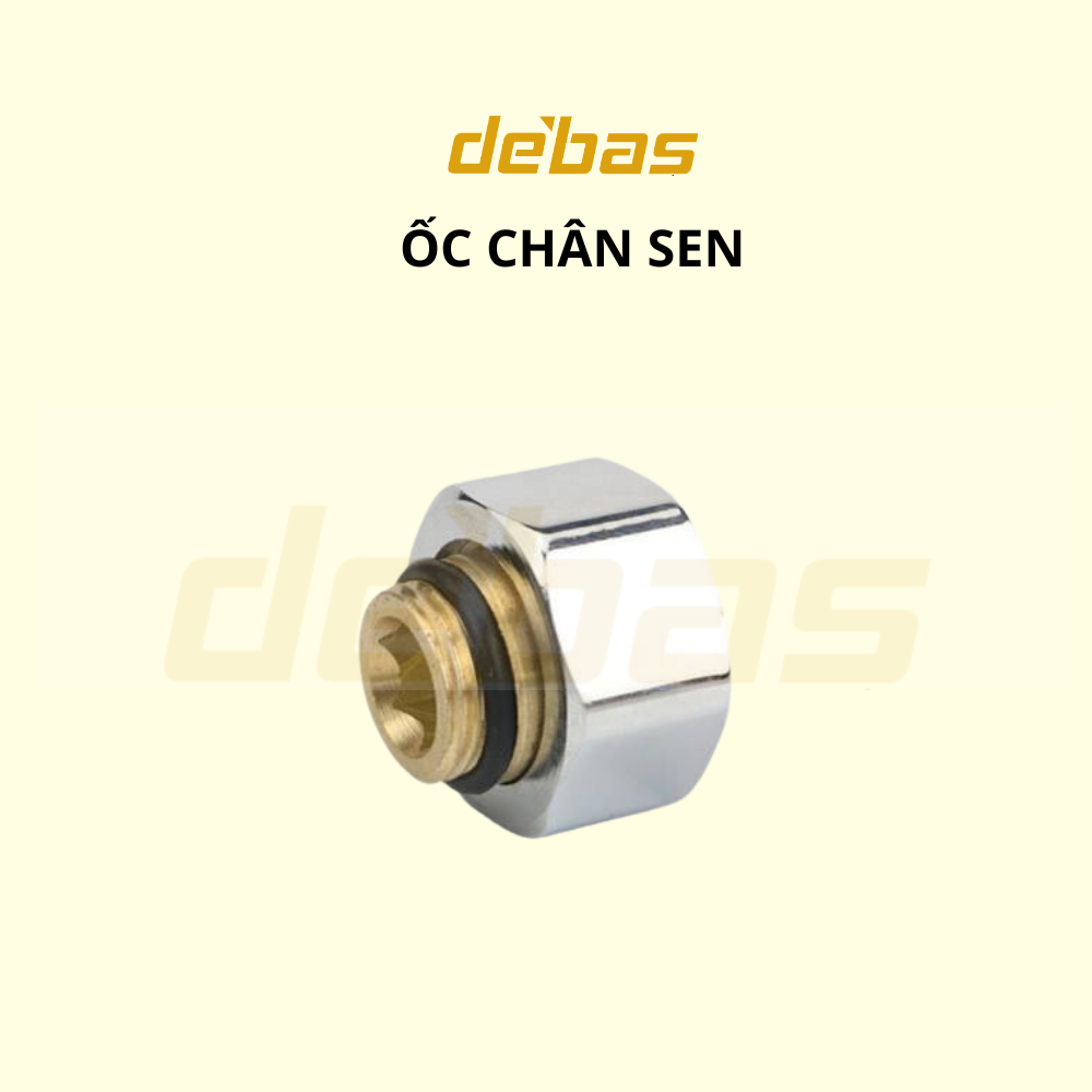Phụ kiện sen tắm - Ốc chân sen Debas