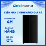 [GIAO TẠI HCM] SJ-SBX530VG-BK - Tủ lạnh Sharp Inverter 532 lít Side By Side SJ-SBX530VG-BK - Dung tích sử dụng 532 lít phù hợp với gia đình 4 - 5 thành viên, cấp đông nhanh Express Freezing , AI Inverter, Bộ lọc khử mùi Deodorizer