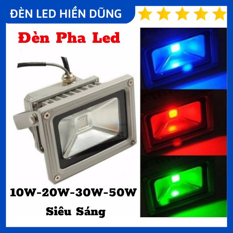 Đèn pha led 10w-20w-30w-50w-100w-200w siêu sáng