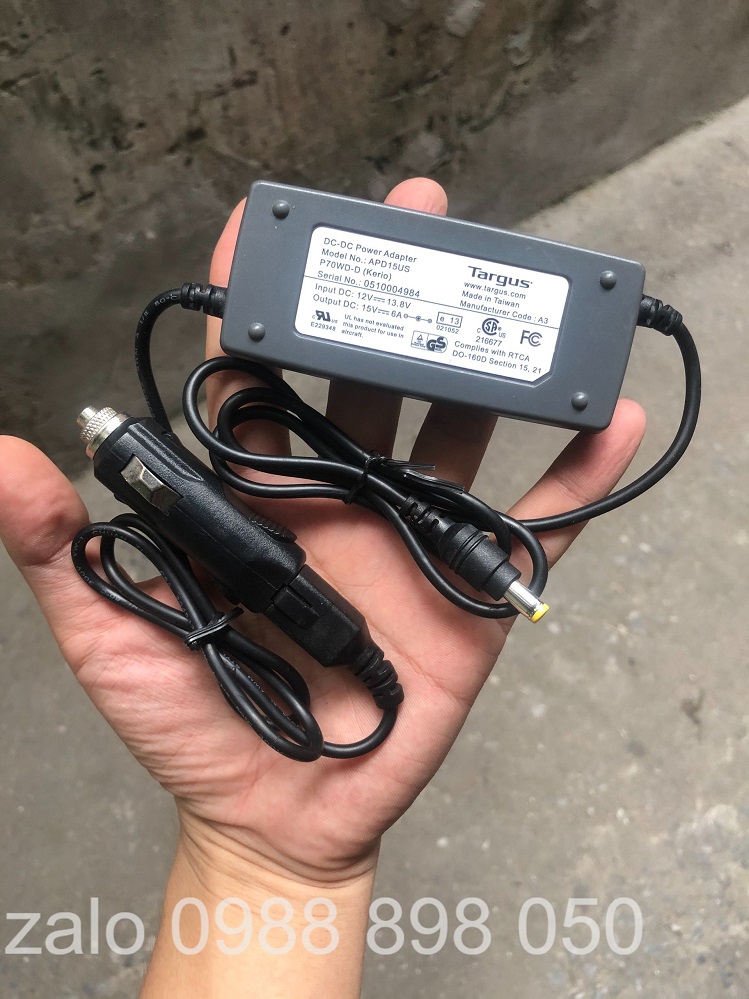 Bộ sạc loa kéo 15v trên oto chân tẩu loại tốt