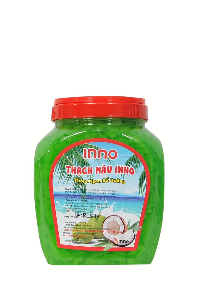 Thạch thủy tinh hương táo xanh