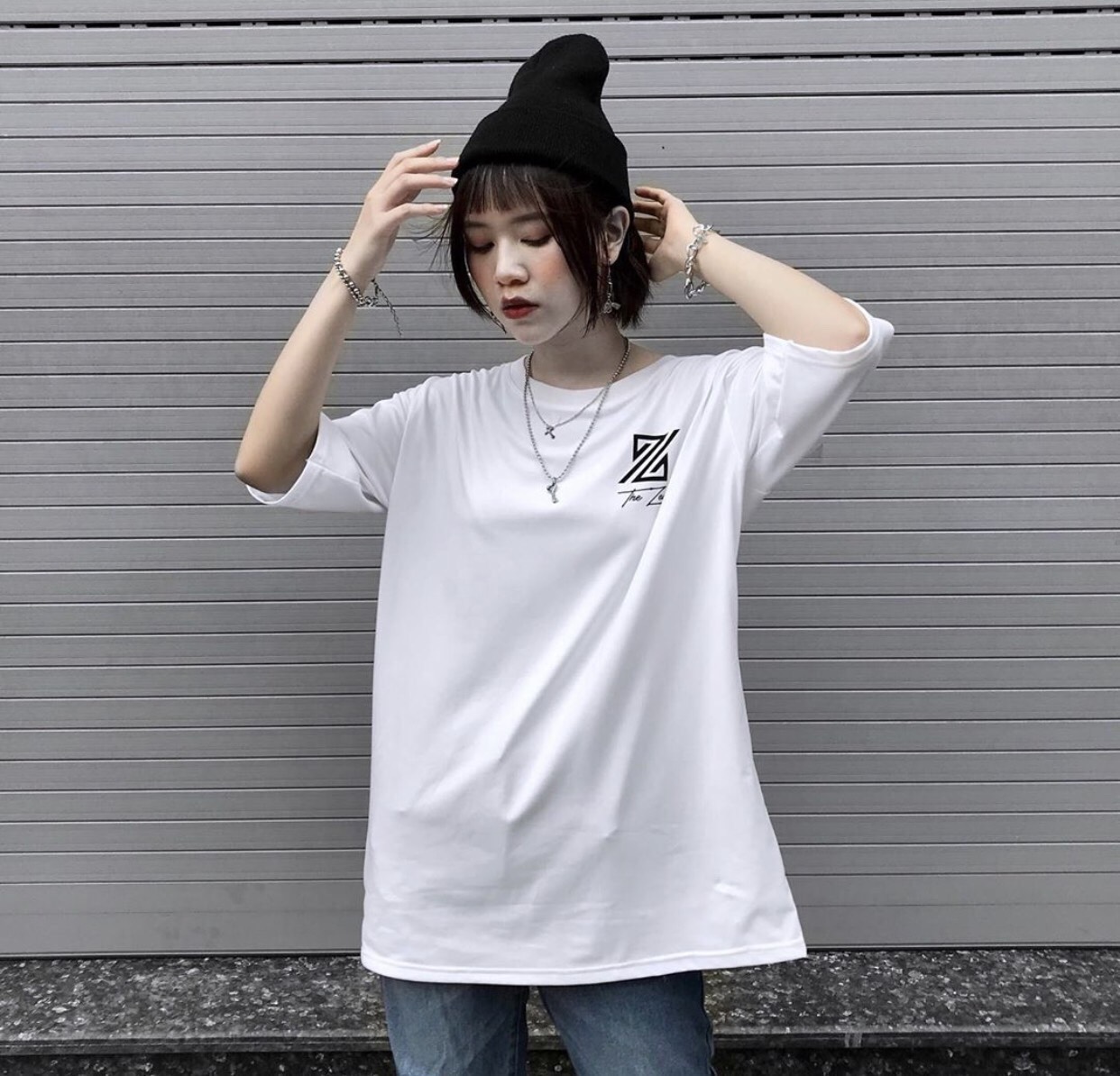 ÁO THUN NAM NỮ IN HÌNH DẠ QUANG SIÊU CHẤT FORM CHE QUẦN BAO NGẦU - TNU