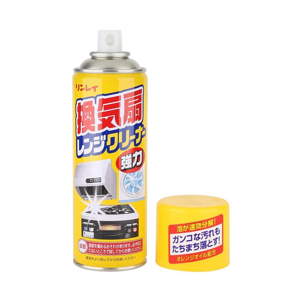 Chai xịt mảng bám dầu mỡ, máy hút mùi, vệ sinh bếp, đồ inox, nhà vệ sinh Rinrei 330ml, Hàng nội địa Nhật