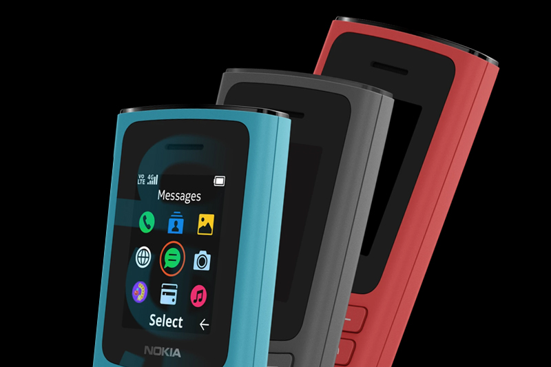 Điện thoại nokia 105 4g - danh bạ 2000 số - h&agrave;ng mới 100%