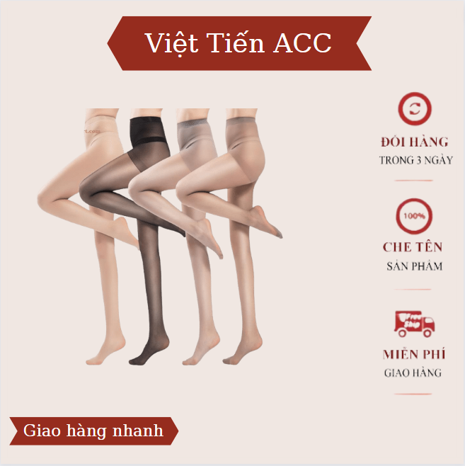 Quần tất MUJI nhật bản sợi dai mềm,mịn,thoáng khí,kiểu dáng ôm gọn hông và chân giúp tôn dáng chân thon dài,dễ dàng phối hợp cùng các trang phục khác nhau và phụ kiện thời trang AC-14 Việt Tiến