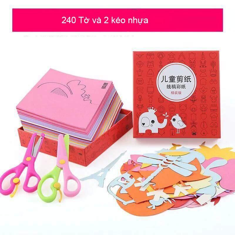 [HCM]Bộ cắt giấy thủ công +kèm 2 kéo