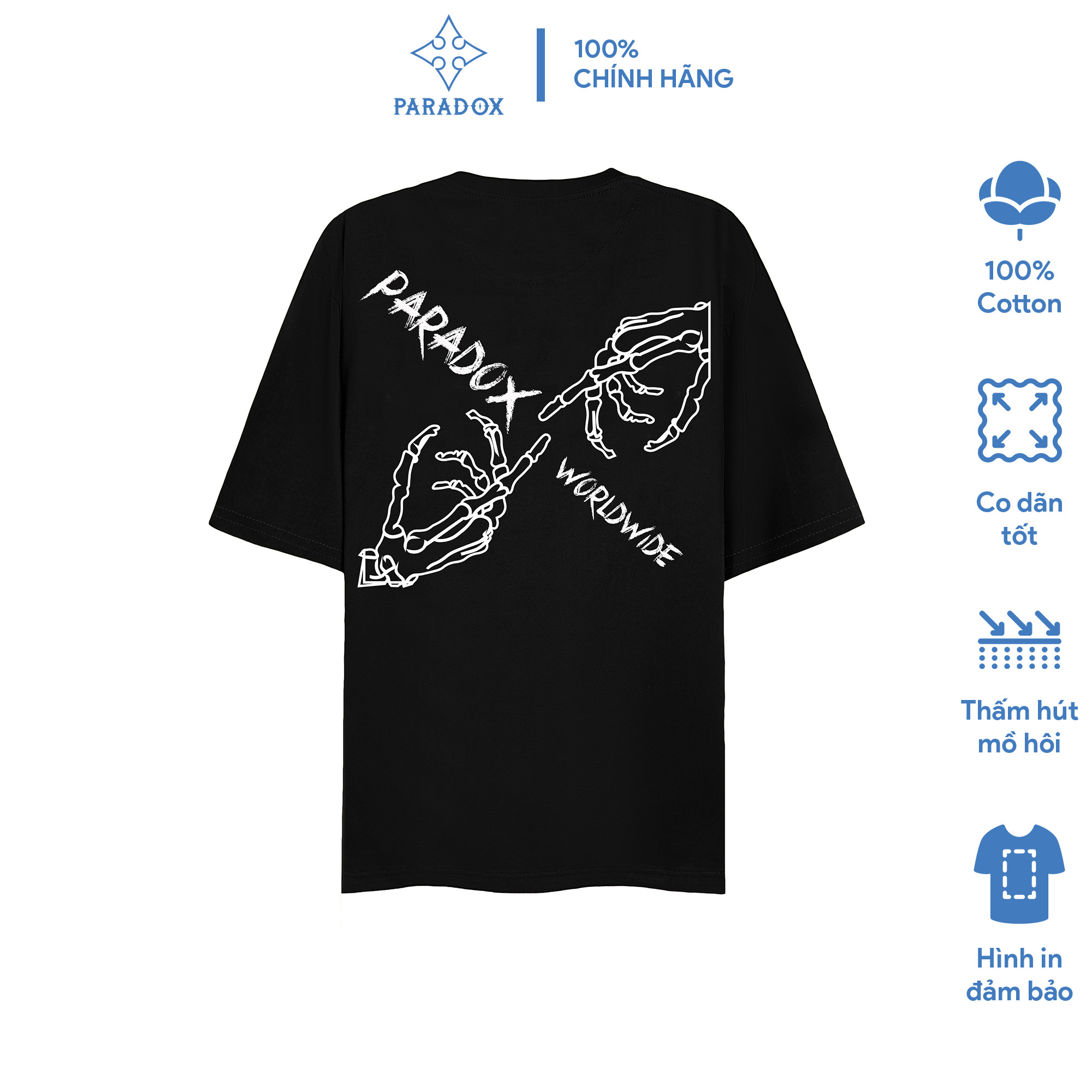 [MUA 2 GIẢM 20% CHỈ 1 NGÀY 11/11]PARADOX Áo thun LOVE-FIGHT TEE