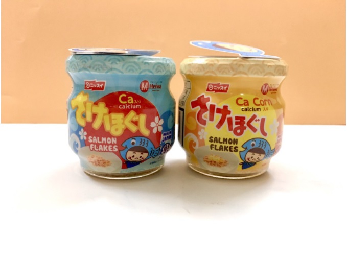 Ruốc cá hồi Meiwa 50G cho bé