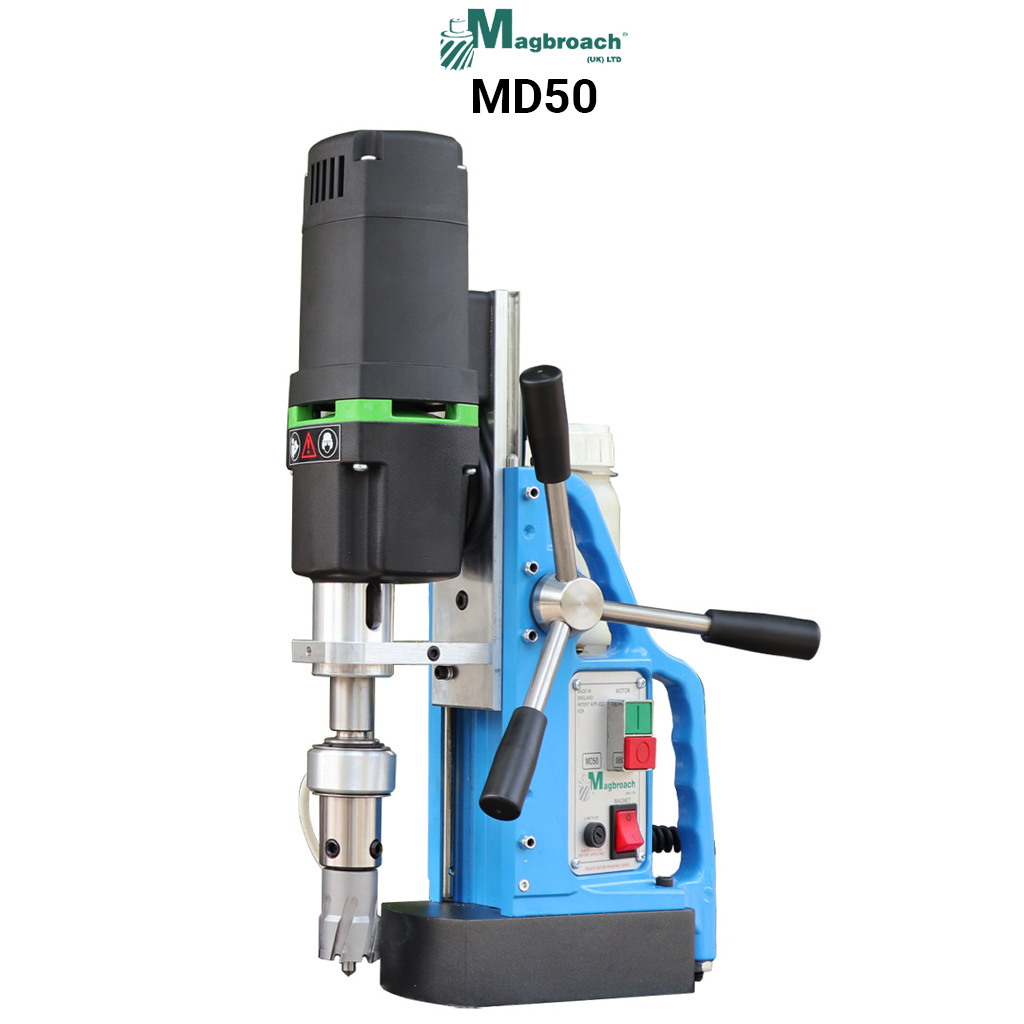 Magbroach md50 2 speed levels drill bit 50mm magnetic drill