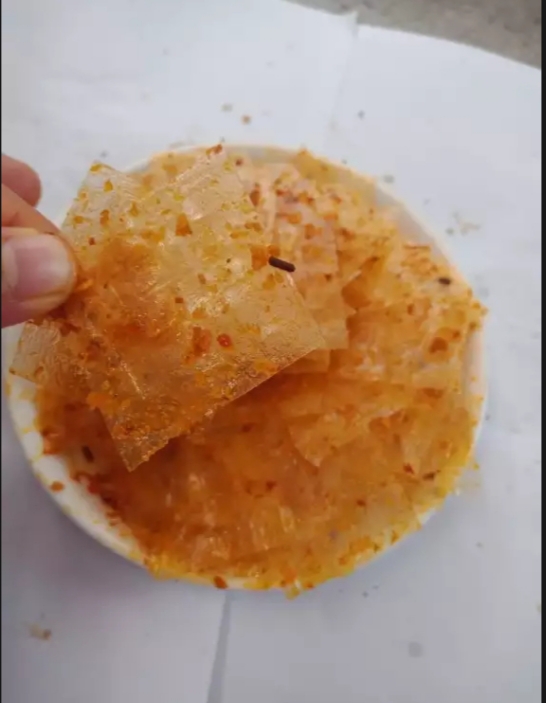 1kg bánh tráng trộn sa tế và tép