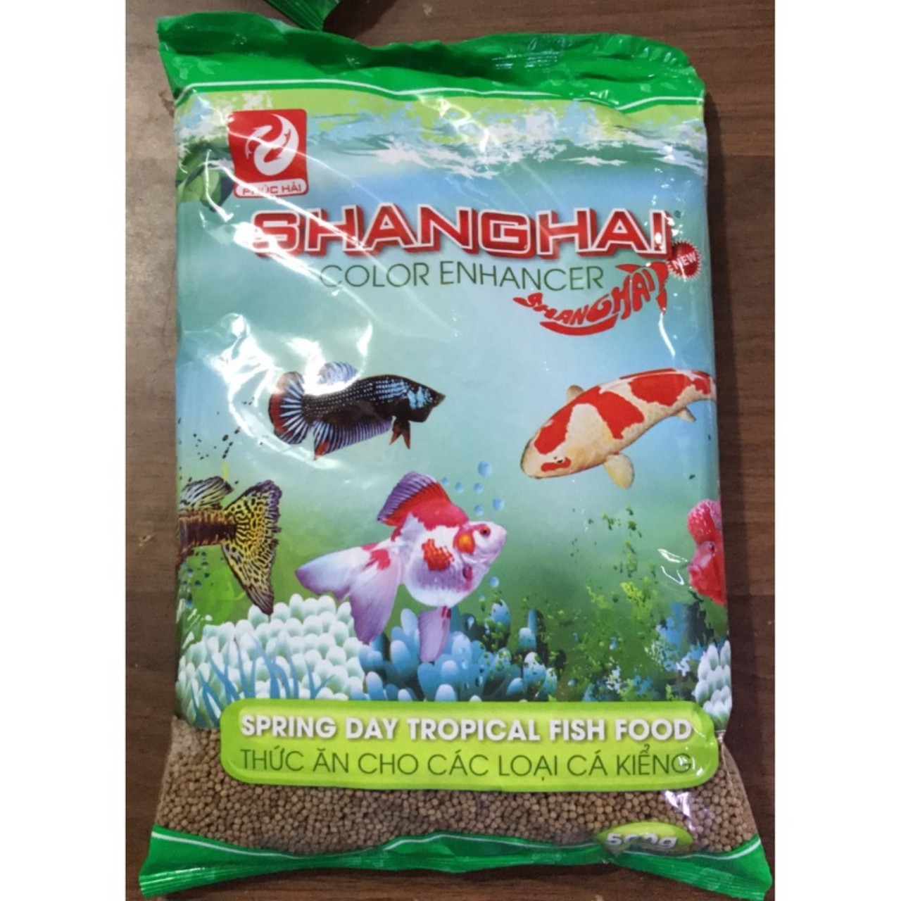 [Chọn size] Thức Ăn Cá ShangHai 500g - Cám Cá Cảnh