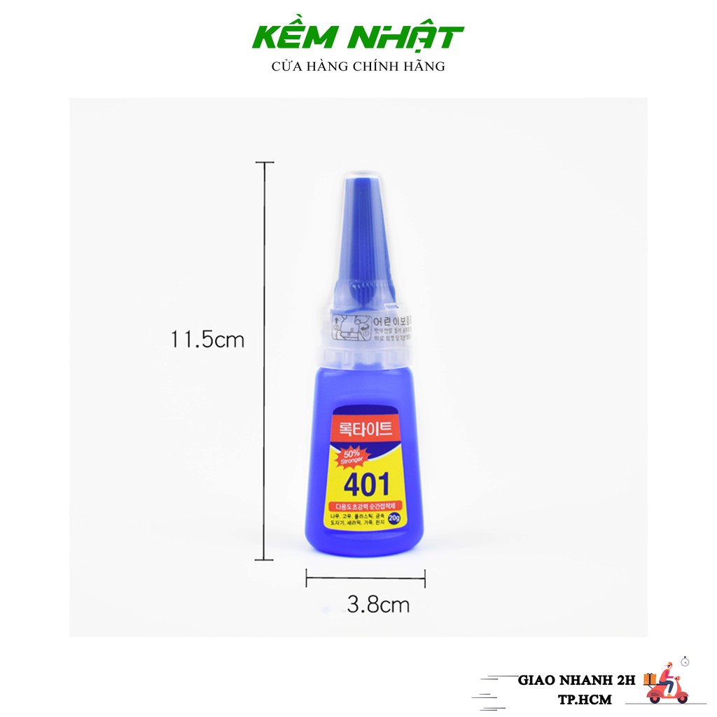 Keo dán móng, keo đính đá 401
