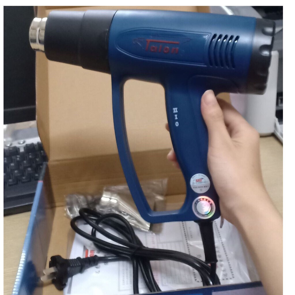 MÁY KHÒ NÓNG 2000W NGUYÊN BỘ, MÁY KHÒ NHIỆT, MÁY THỔI HƠI NÓNG CAO CẤP