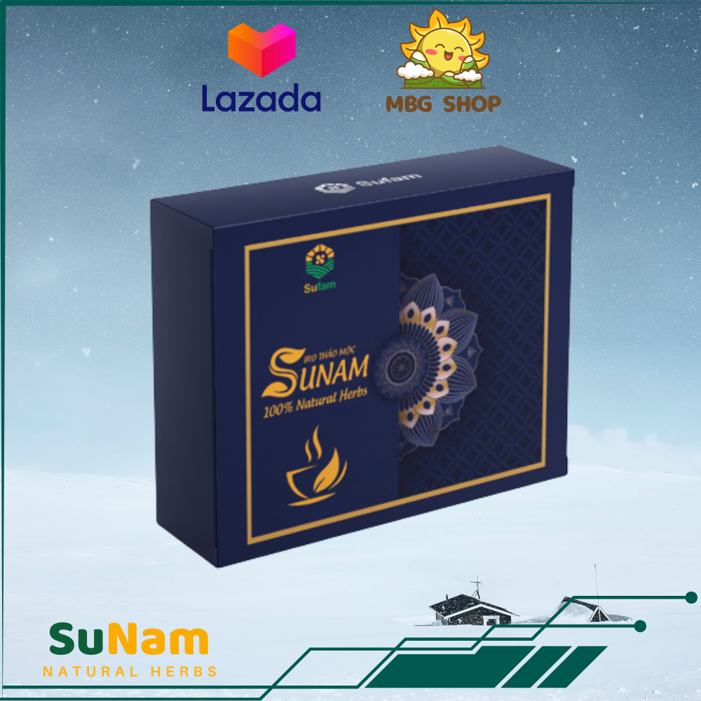 Hộp Siro thảo mộc SuNam - Trà tiện lợi an toàn bổ dưỡng tốt cho việc thải độc cơ thể, thanh nhiệt, 100% từ tự nhiên chính hãng Sufam
