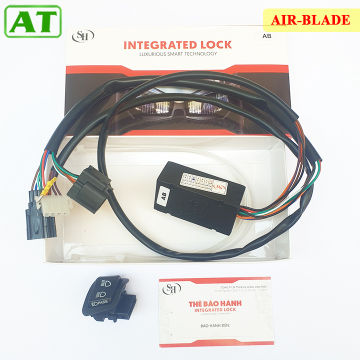 Mạch Công Tắc Tắt Đèn AIR BLADE Có Công Tắc Passing Nhấp Nháy Đèn Pha