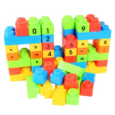 Bộ đồ chơi lắp ghép 81 chi tiết giúp bé sáng tạo xếp được nhiều hình khác nhau có chữ và số dạy bé học dành cho trẻ trên 1 tuổi, hàng việt nam màu sắc sáng bóng, không phai màu theo thời gian