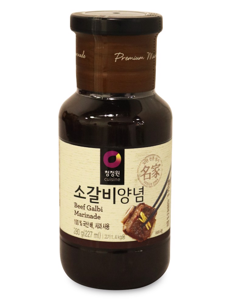Nước Sốt Tẩm Ướp Bò Xào 청정원 쇠고기불고기양념 Chung Jung One 280 G