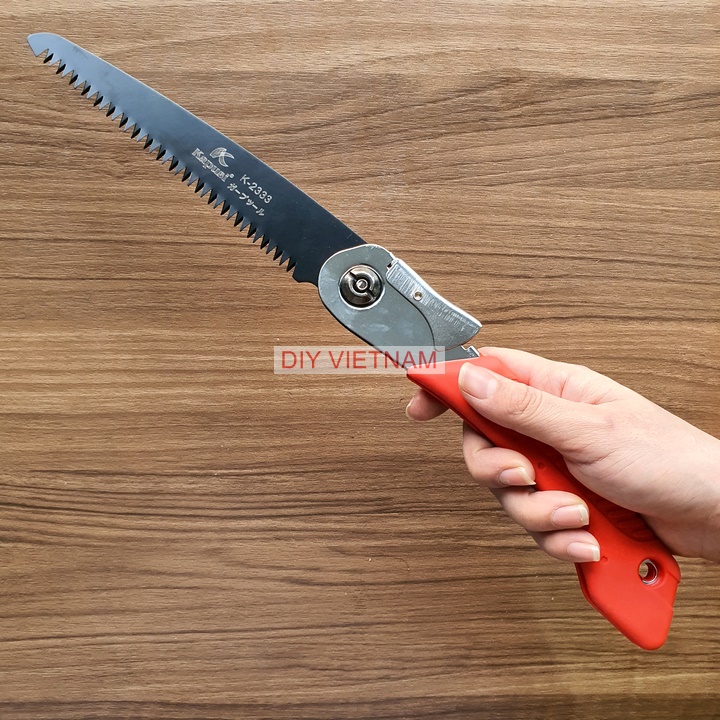 Cưa gỗ cầm tay dạng gập hãng Kapusi Japan chiều dài 210m, bảo hành 12 tháng, Cưa gỗ tiêu chuẩn Nhật Bản có bao đựng, Cua go, Cưa gổ, Cưa cây, cưa gô, cưa gỗ cầm tay nhật, cưa cây cầm tay, cưa tay mini, cưa tay gỗ