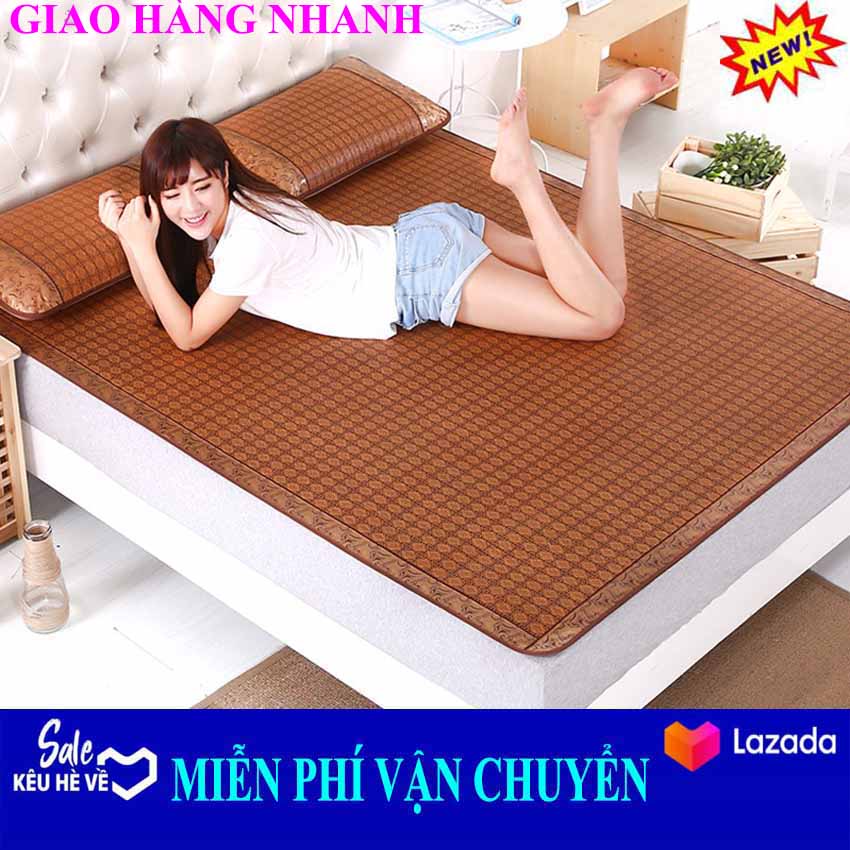 [HCM]Chiếu trúc - Chiếu điều hòa sợi mây tổng hợp 1m6 x 2m - Chiếu ngủ điều hòa Giúp bạn có một giấc ngủ mát mẻ vào mùa hè