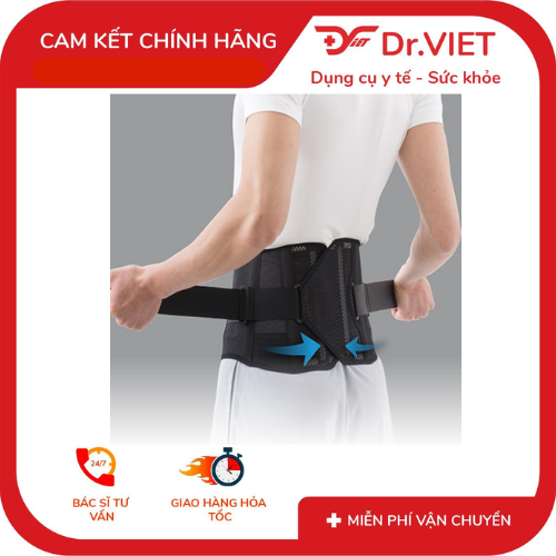 Đai cố định cột sống lưng Bonbone - Pro Hard Slim