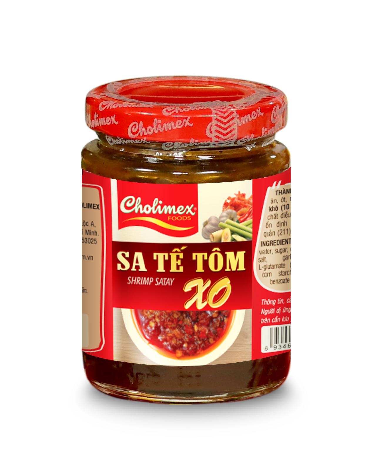 Sate tôm XO Cholimex