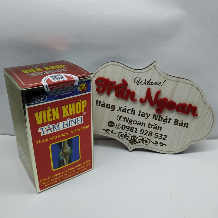 Viên khớp tâm bình - lọ 60 viên