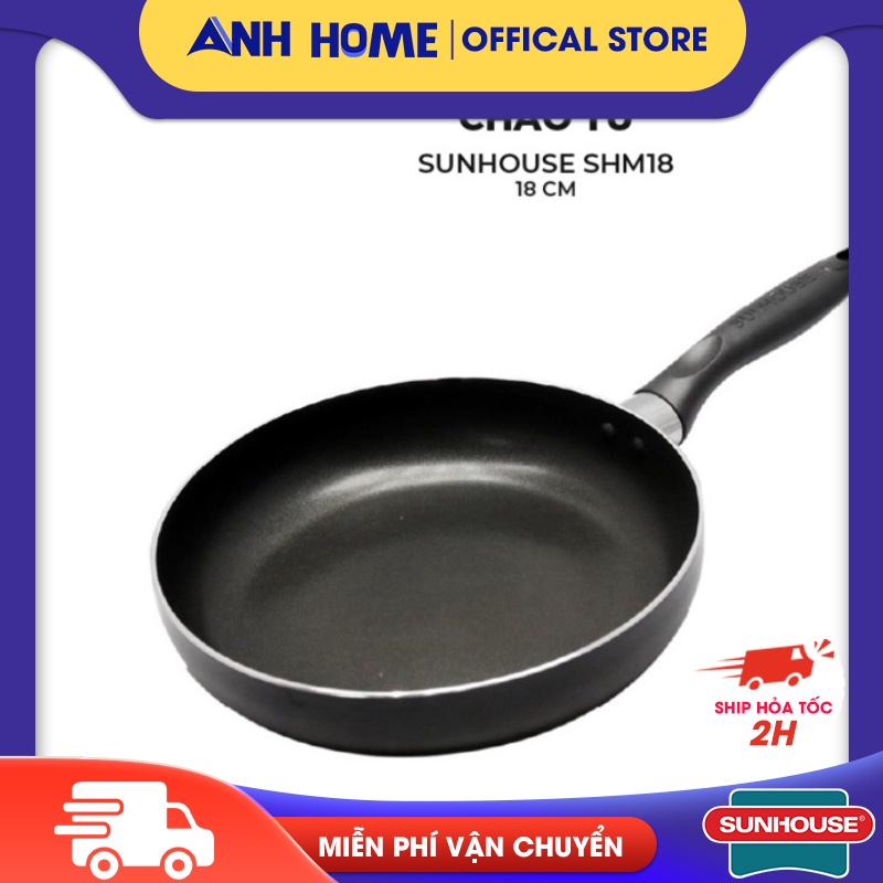 Chảo đáy từ sunhouse phi 18-30cm - gia dụng anh home cao cấp