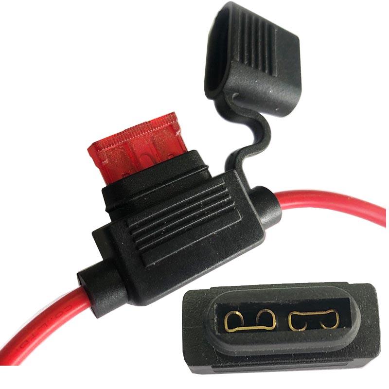 Giắc cắm cầu chì vỏ cao su chống cháy loại đẹp