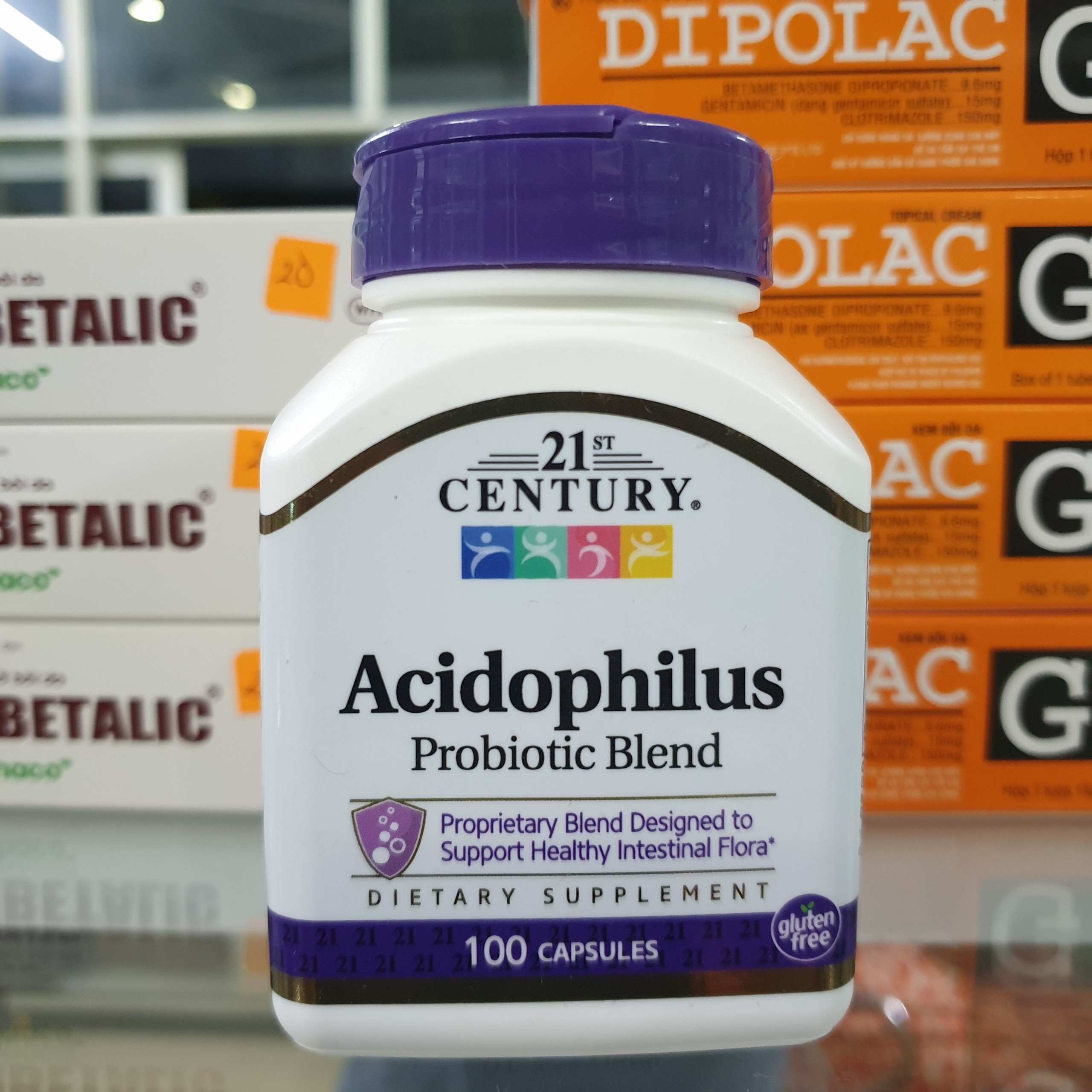 [Date 01/2024] Men vi sinh High-Potency Acidophilus 100 viên