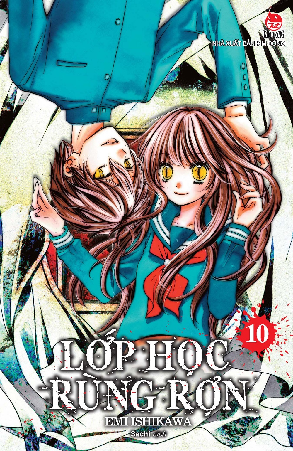Sách - lớp học rùng rợn - tập 10
