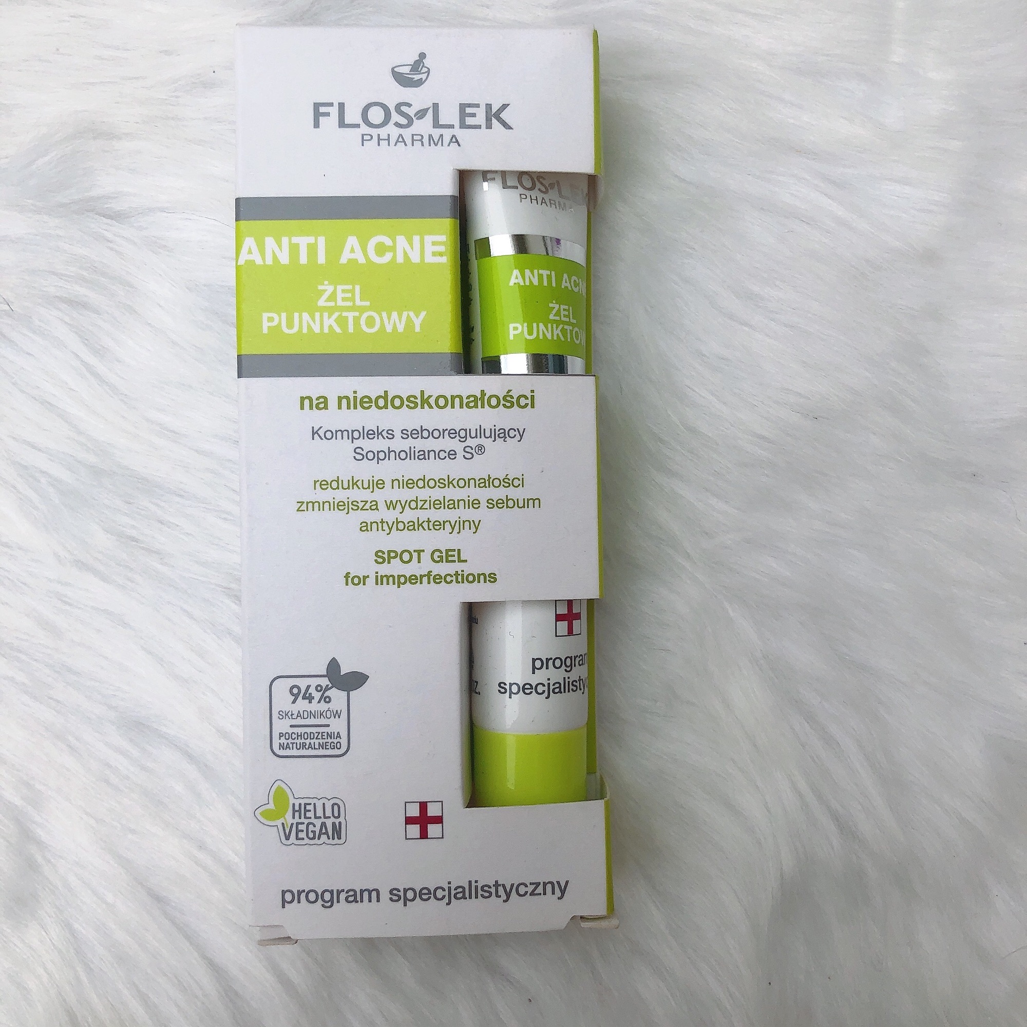 Gel xử lý mụn diệt khuẩn floslek 20ml