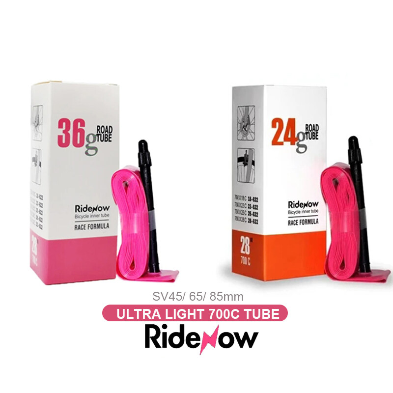RideNow siêu nhẹ săm xe đạp 24g36g 700*18-32C Van Presta Ống TPU dành cho xe đạp Road Phụ kiện thi đấu xe đạp di động bền bỉ