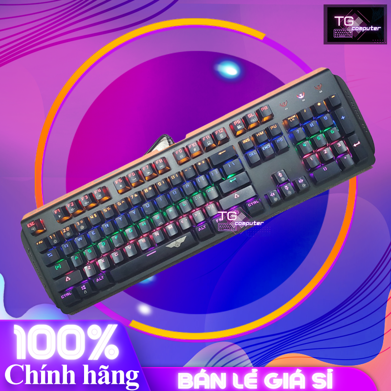 Bàn phím cơ newmen cũ giá rẻ nhiều chế độ led rgb cực đẹp bàn phím cơ đã qua sử dụng newmen gm368,...