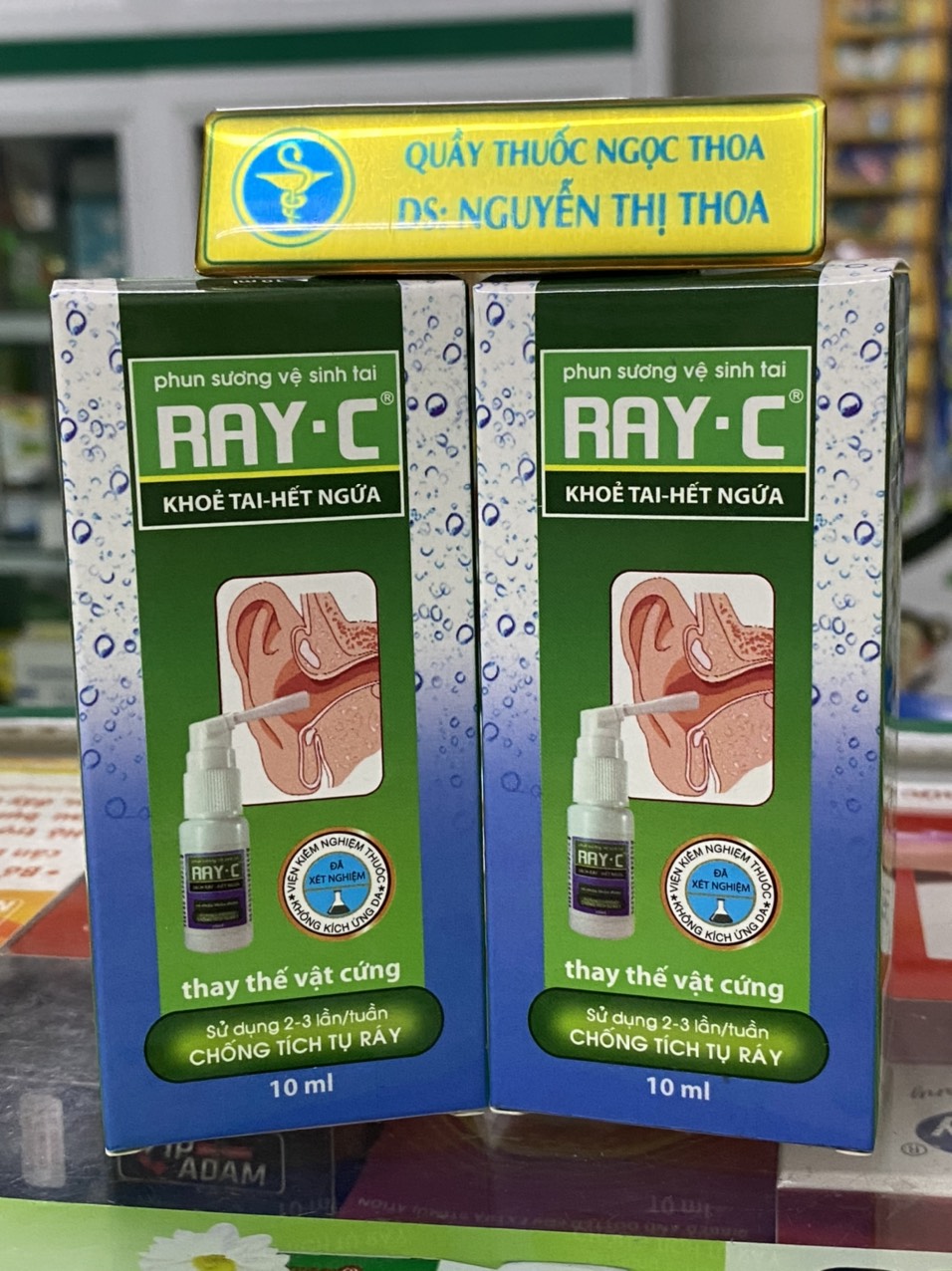 ✅✅ vệ sinh tai ray c 10ml