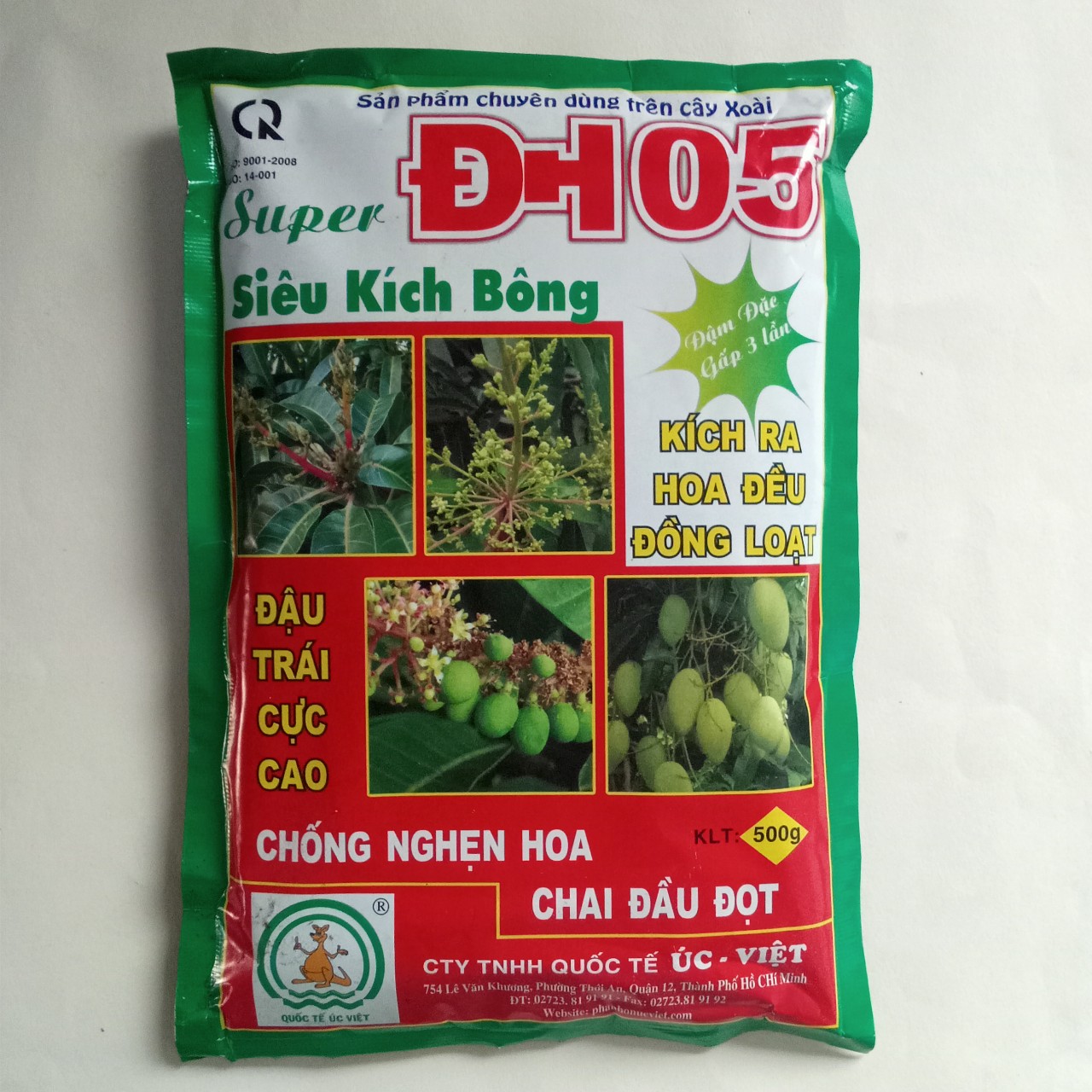 DH 05 SIÊU KÍCH BÔNG XOÀI (Gói 500gram)