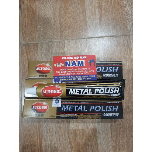 Kem đánh bóng kim loại Autosol Metal Polish 75ml