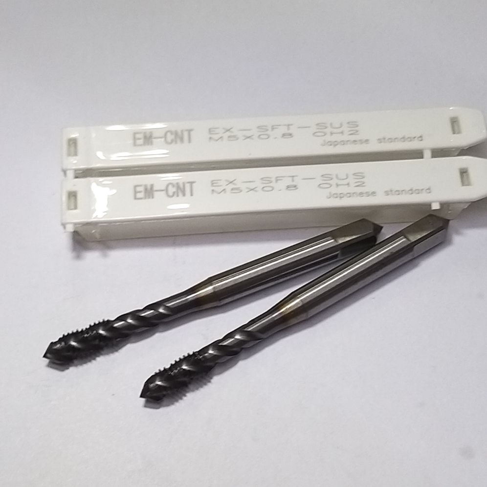 Combo 2 mũi taro inox cao cấp em-cnt xoắn