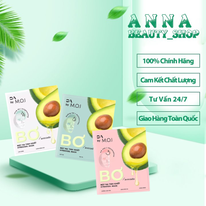 Mặt Nạ Bơ M.O.I Cosmetics Hồ Ngọc Hà Giúp Dưỡng Ẩm Cấp Nước Căng Mướt Da Làm Trắng Sáng & Trẻ Hóa Da ( Mua 2 Tặng 1 Băng Dô)