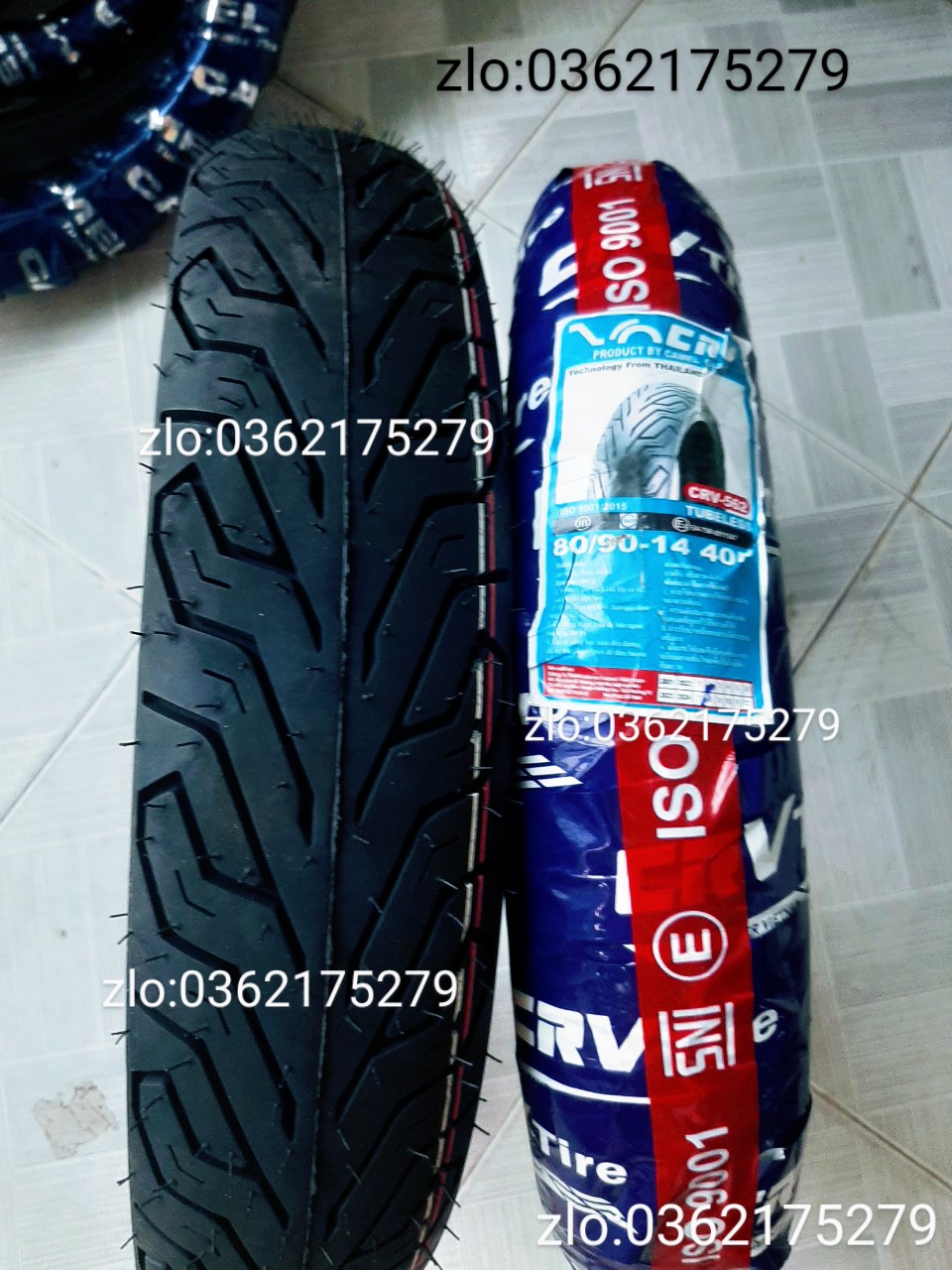 [HCM]CẶP VỎ CRV THÁI K RUỘT VỎ K XÀI RUỘT  80.90  90.90 .14  GẮN VỪA CÁC DÒNG XE GA