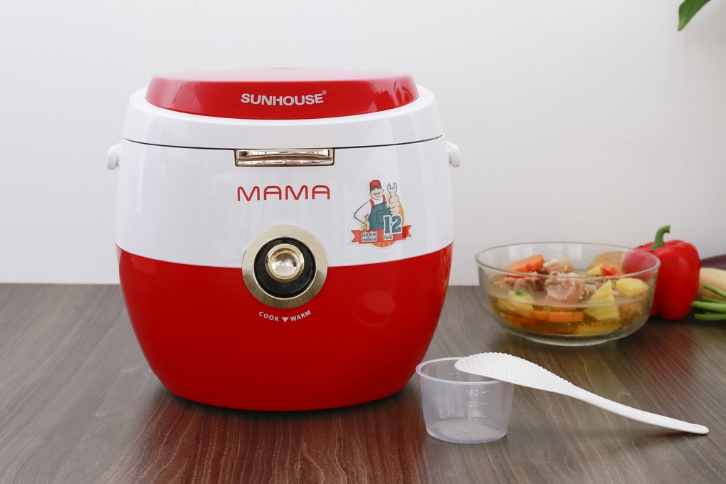 Nồi cơm sunhouse mama 18l shd8661 - bảo hành chính hãng