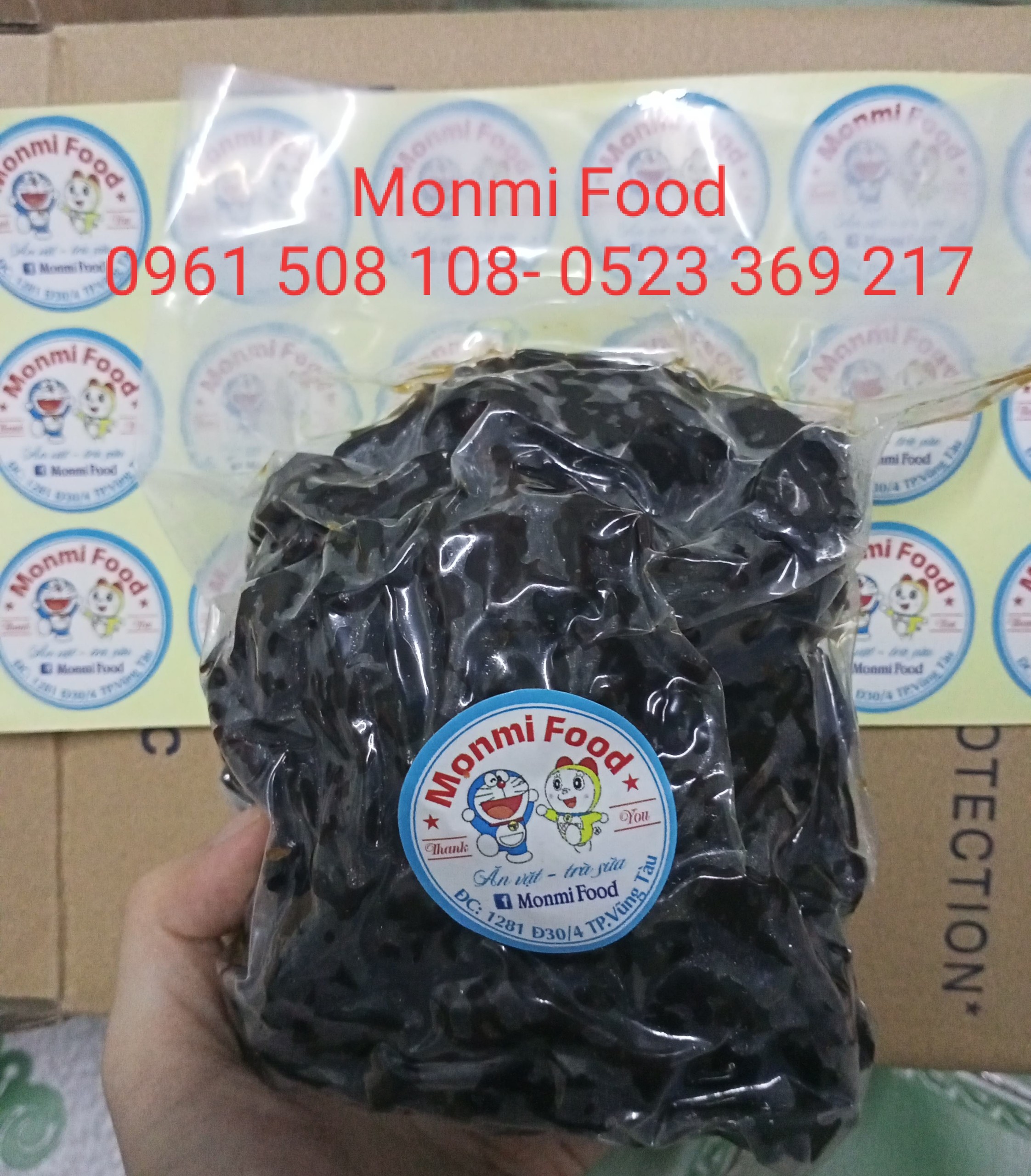 Khô bò đen loại thường 500gr