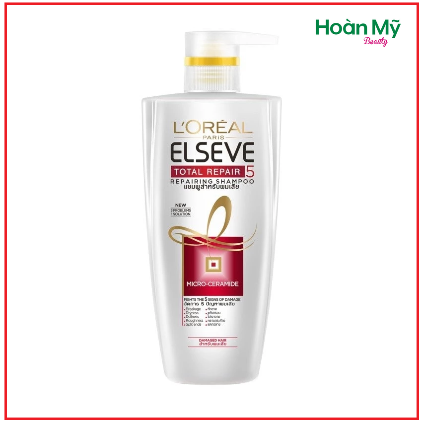 Dầu gội phục hồi tóc L'Oreal Paris total repair 650ml