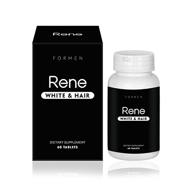 [HCM]Viên uống dưỡng trắng da mọc tóc dành cho nam Rene White & Hair For Men