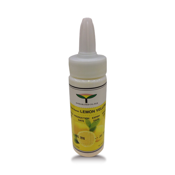 Màu phun dạng bột màu vàng lemon yellow 50gr