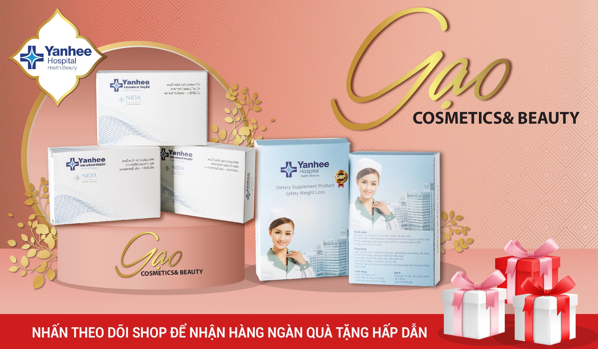 Viên khóa cân NiDa, giảm cân,giảm cân nhanh trong 7 ngày không tăng cân lại